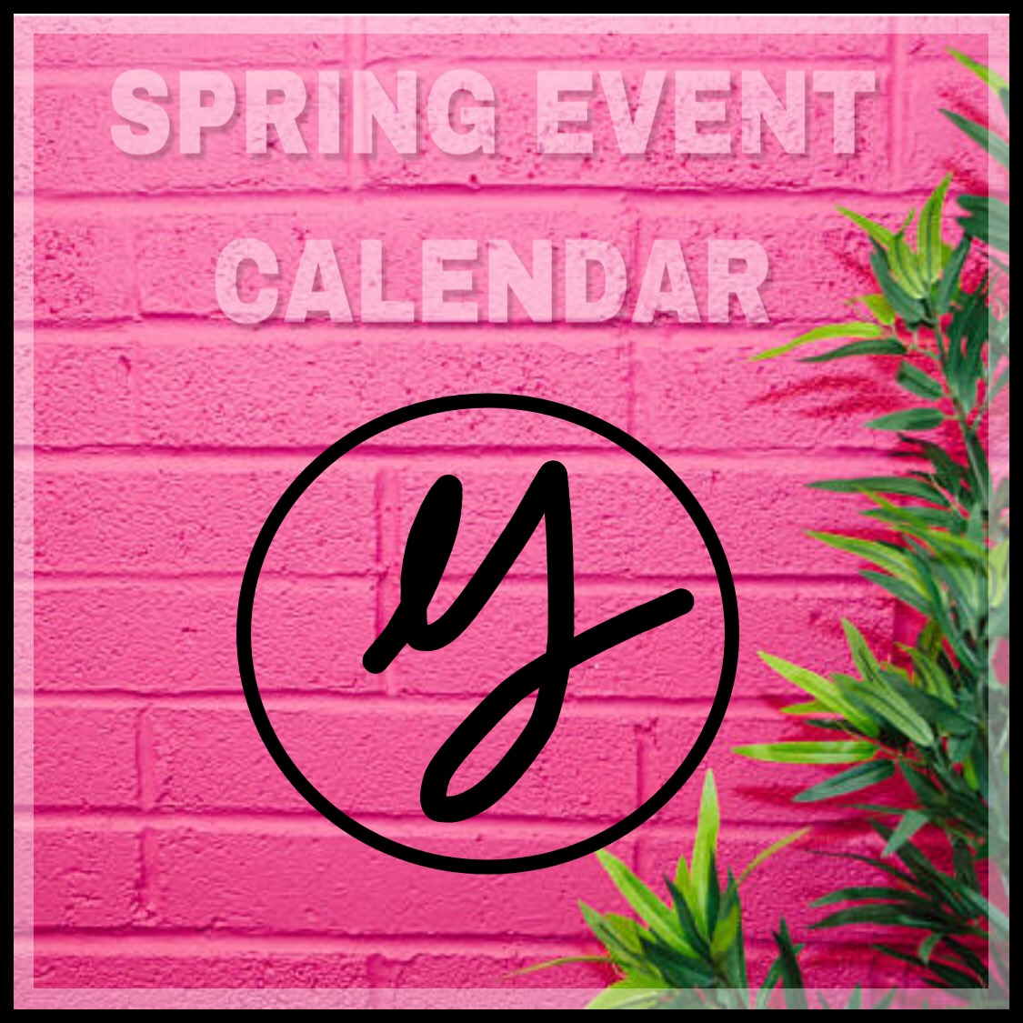 Spring Event Calendar